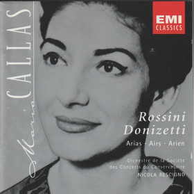 Rossini / Donizetti / Maria Callas / Nicola Rescigno: Arias CD (Käyt)