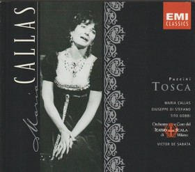 Puccini / Maria Callas / Victor De Sabata: Tosca 2CD Box (Käyt)