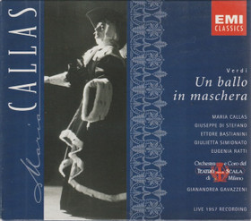 Verdi / Callas/ Gavazzeni: Un Ballo In Maschera 2CD Box (Käyt)