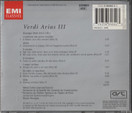 Maria Callas: Verdi Arias III. CD (Käyt)