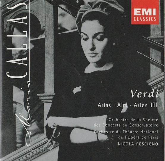 Maria Callas: Verdi Arias III. CD (Käyt)