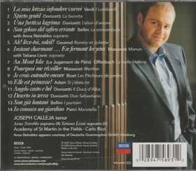 Joseph Calleja / Carlo Rizzi: The Golden Voice CD (Käyt)