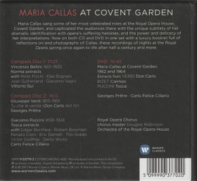 Maria Callas at Covent Garden 2CD+DVD+Book (Käyt)