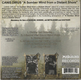 Canis Dirus: A Somber Wind From A Distant Shore CD (Käyt)
