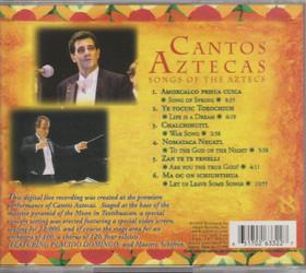 Lalo Schifrin / Placido Domingo: Cantos Aztecas CD (Käyt)