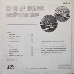 Mr. Silvertone Show: Caribbean Heatwave LP (Käyt)