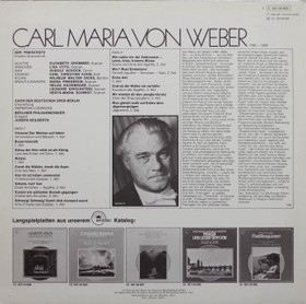 Carl Maria von Weber: Der Freischütz LP (Käyt)