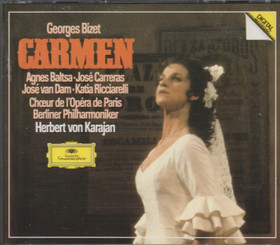 Bizet / Baltsa / Carreras / van Dam / von Karajan: Carmen 3CD Box Käyt