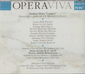 Georges Bizet / Risë Stevens: Carmen CD (Käyt)