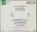Puccini / José Carreras / Prey / Scimone: Messa Di Gloria CD (Käyt)