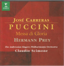 Puccini / José Carreras / Prey / Scimone: Messa Di Gloria CD (Käyt)