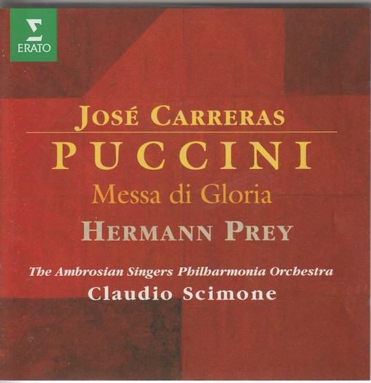Puccini / José Carreras / Prey / Scimone: Messa Di Gloria CD (Käyt)
