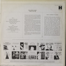 Carter Family: I Walk The Line LP (Käyt)