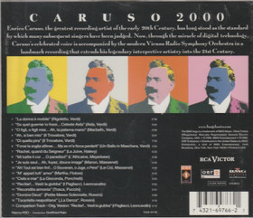 Enrico Caruso / Vienna RSO/ Gottfried Rabl: Caruso 2000 CD (Käyt)