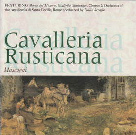 Mascagni / Del Monaco / Tullio Serafin: Cavalleria Rusticana CD (Käyt)