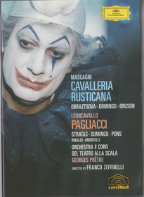 Mascagni / Leoncavallo: Cavalleria Rusticana / Pagliacci DVD (Käyt)