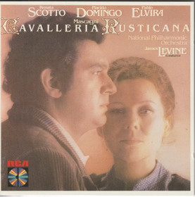 Mascagni / Scotto / Domingo / Levine: Cavalleria Rusticana CD (Käyt)