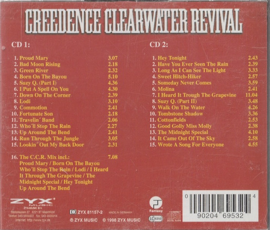 Creedence Clearwater Revival: All Time Greatest Hits 2CD (Käyt)