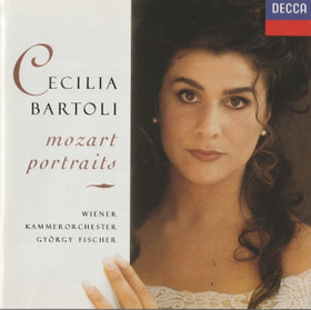 Cecilia Bartoli / György Fischer: Mozart portraits CD (Käyt)