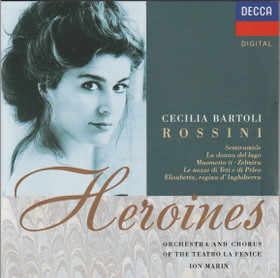 Rossini / Cecilia Bartoli / Ion Marin: Heroines CD (Käyt)