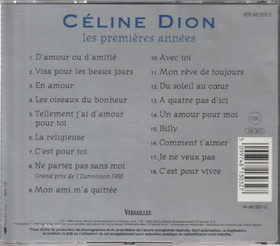 Céline Dion: Les Premières Années CD (Käyt)