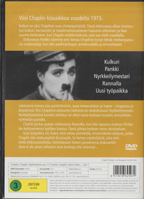 Charlie Chaplin: Mykkäelokuvat 1. DVD (Käyt)