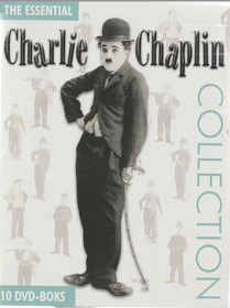 Charlie Chaplin Collection 10xDVD Box (Mint, 1 DVD-kotelo on avattu)