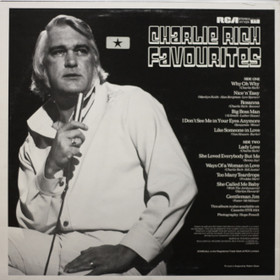 Charlie Rich: Charlie Rich Favourites LP (Käyt)
