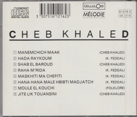 Cheb Khaled: Cheb Khaled CD (Käyt)