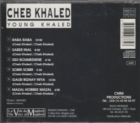 Cheb Khaled: Young Khaled CD (Käyt)