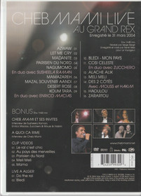 Cheb Mami: Live au Grand Rex DVD (Käyt)