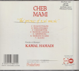 Cheb Mami: Le Prince Du Raï CD (Käyt)