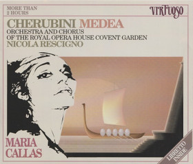 Cherubini / Callas / Carlyle / Vickers / Rescigno: Medea 2CD (Käyt)