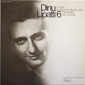 Chopin / Dinu Lipatti: Klavierkonzert Nr. 1 e-moll (Käyt)