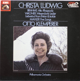 Christa Ludwig: Sings Wagner, Brahms, Mahler LP (Käyt)