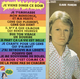 Claude François: Je Viens Diner Ce Soir LP (Käyt)