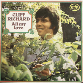 Cliff Richard: All My Love LP (Käyt)