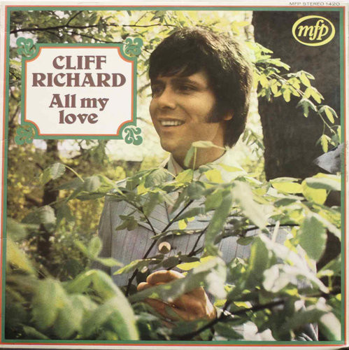 Cliff Richard: All My Love LP (Käyt)