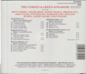 V/A: The Comden & Green Songbook CD (Käyt)