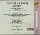 Connie Francis: Greatest CD (Käyt)