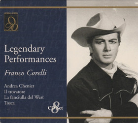 Franco Corelli: Legendary Performances 8CD Box (Käyt)