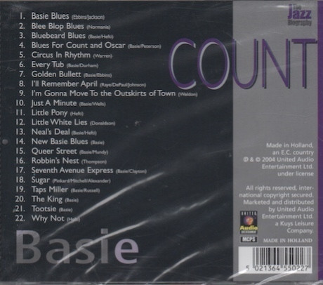 Count Basie: The Jazz Biography CD (Mint)