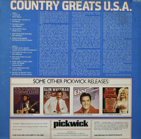 V/A: Country Greats U.S.A. LP (Käyt)