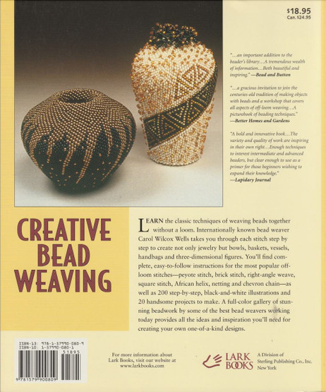 Carol Wilcox Wells: Creative Bead Weaving K3+ (Käyt)