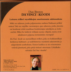 Dan Brown: Da Vinci-koodi 17CD (Käyt)