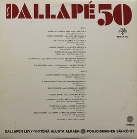 Dallapé: Dallapé 50 v. LP (Käyt)