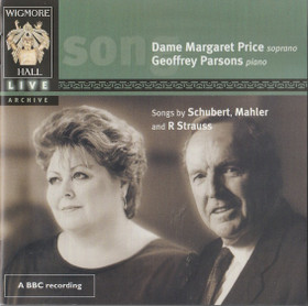 Dame Margaret Price: Songs By Schubert, Mahler and R Strauss CD (Käyt)