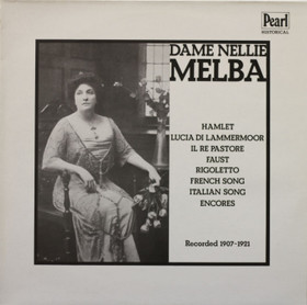 Dame Nellie Melba: Dame Nellie Melba LP (Käyt)