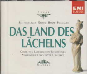 Lehár / Rothenberger / Gedda / Mattes: Das Land Des Lächelns 2CD Käyt