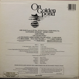 Dave Grusin: On Golden Pond LP (Käyt)